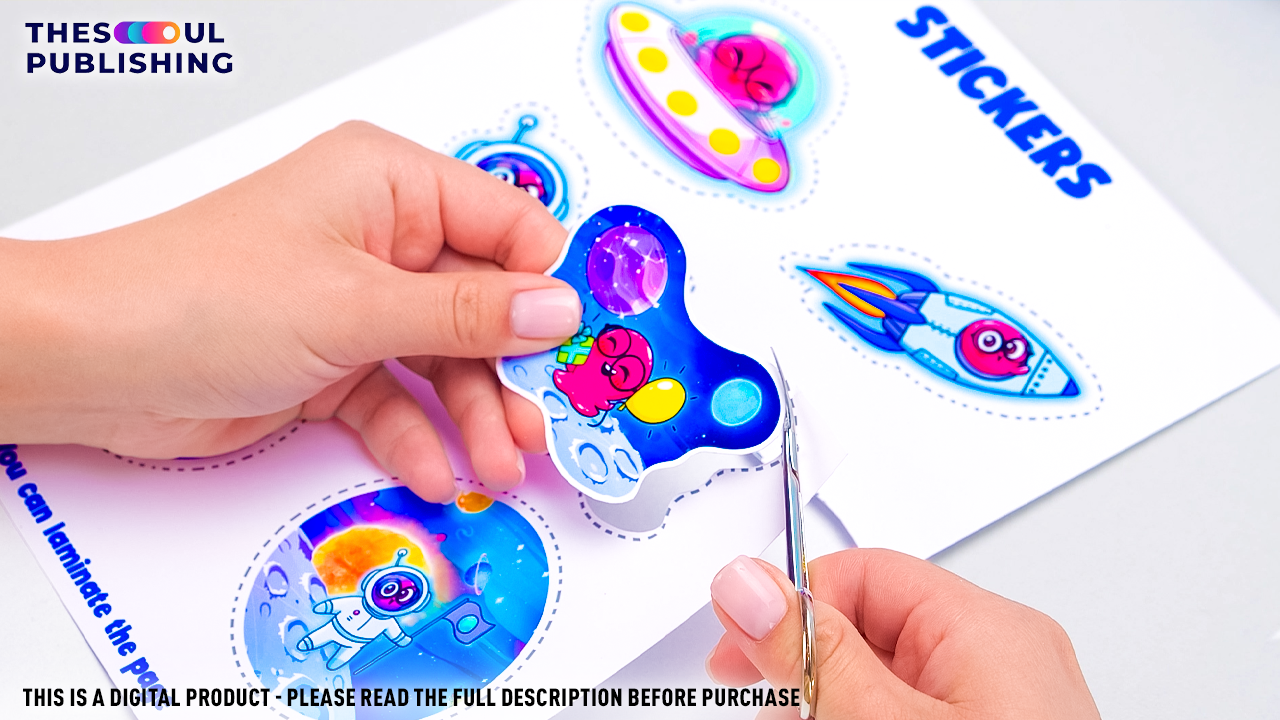 Space Birthday Party Set | Printable Outer Space Decorations for Kids | Galaxy Party Kit | Astronaut Theme | Instant Download