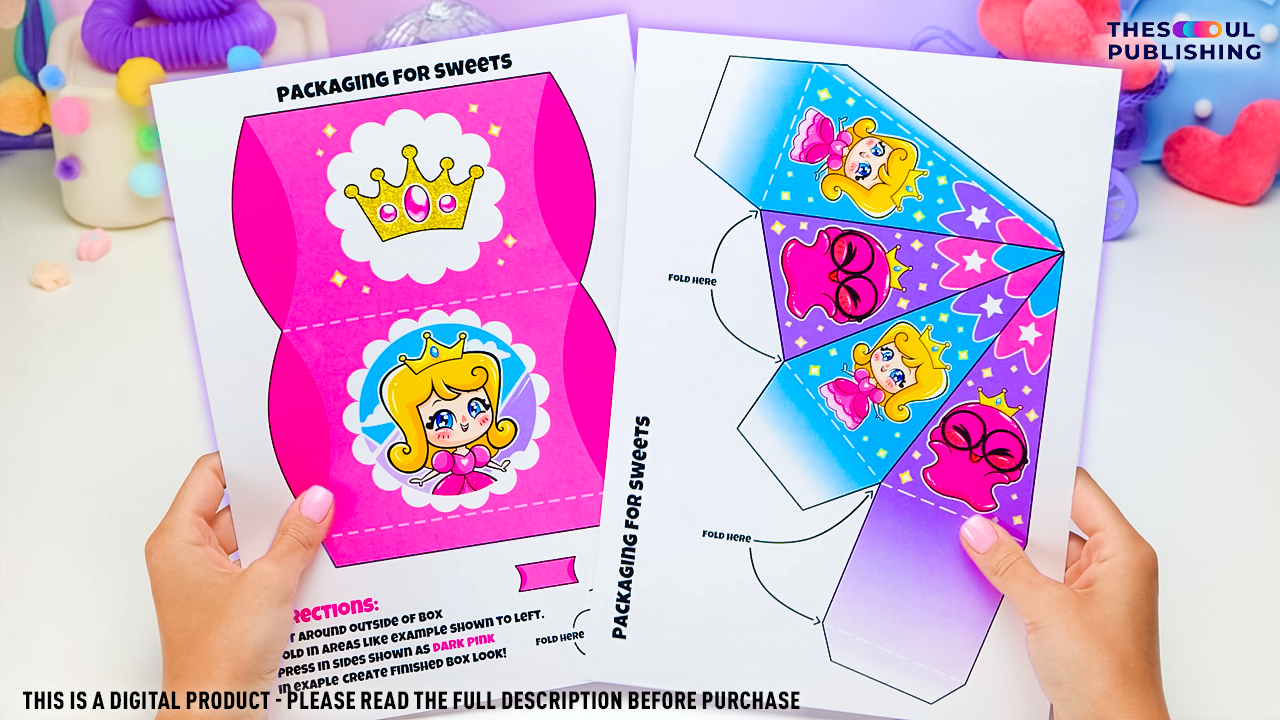 Princess Party Birthday Set | Printable Royal Party Decorations for Girls | Fairy Tale Birthday Kit | Instant Download | Pink , White &purple Theme