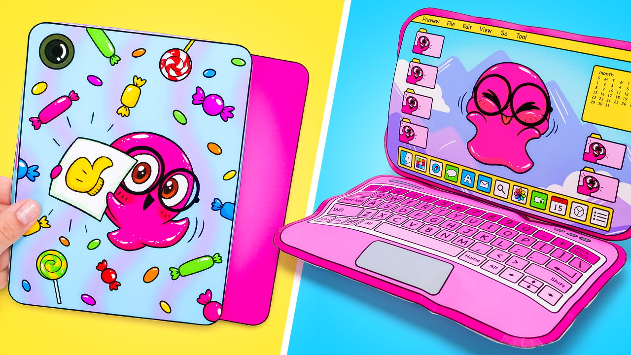 So Squishy, So Cute! DIY Gadgets by Slick Slime Sam 🩷 | Printable Digital Products for Kids