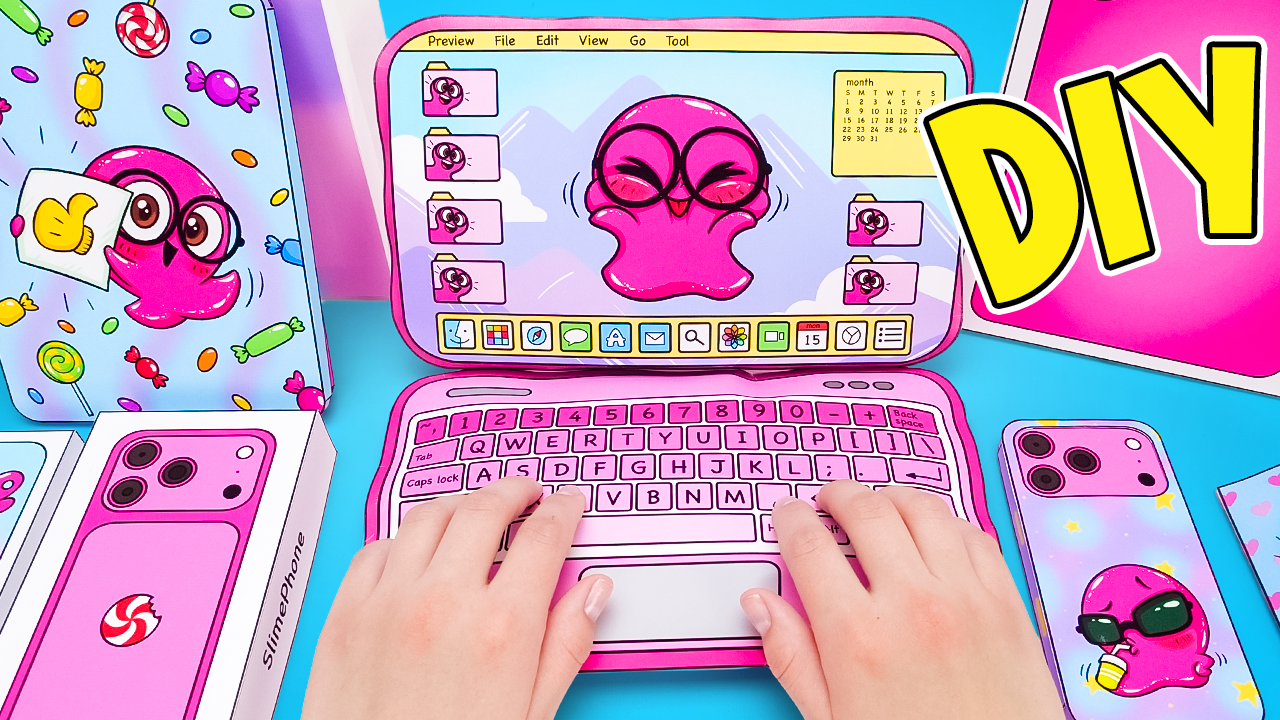 So Squishy, So Cute! DIY Gadgets by Slick Slime Sam 🩷 | Printable Digital Products for Kids