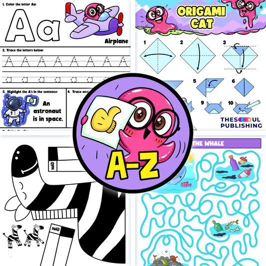 A-Z letters learnIng book